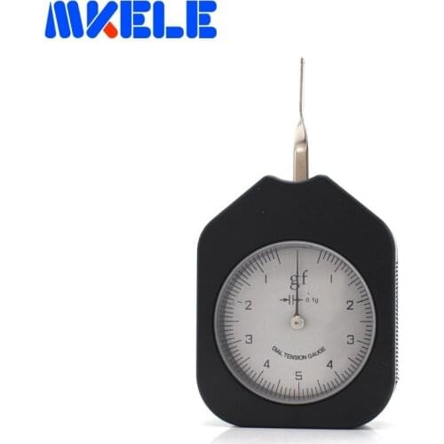 SEG-5-1 5g Tensiometer Analog Dial Gauge Single Pointer Force Tools Tension Meter