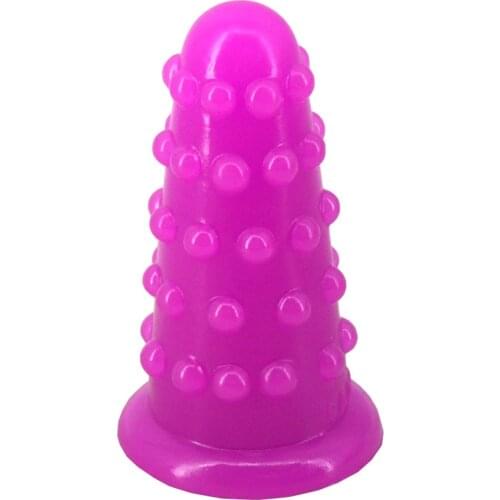 FAAK Thick Butt Plug Big Anal Dilator G-spot Prostate Massager Unisex Erotic Toys Female Beads Dildo Gay Friend Ass massager