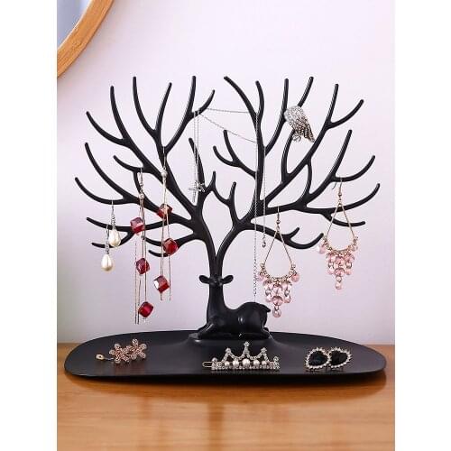 Antler Tree Shape Creative Necklace Jewelry Display Stand Earring Stand Bracelet Bracelet Jewelry Storage Display Hanger