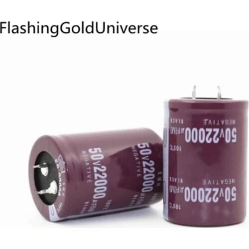 20PCS-2PCS 50V 22000UF 22000UF 50V Electrolytic Capacitors Size: 35X50MM best quality