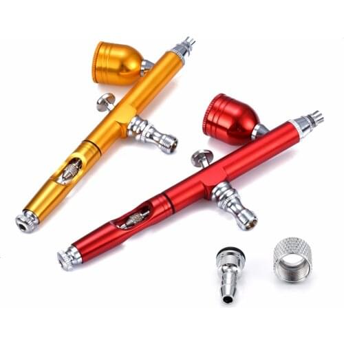 Airbrush Tool Dual Action Gravity Feed 0.3mm Needle Nozzle Spray Airbrush Nail Art Paint Tattoo Hand Tool Kit