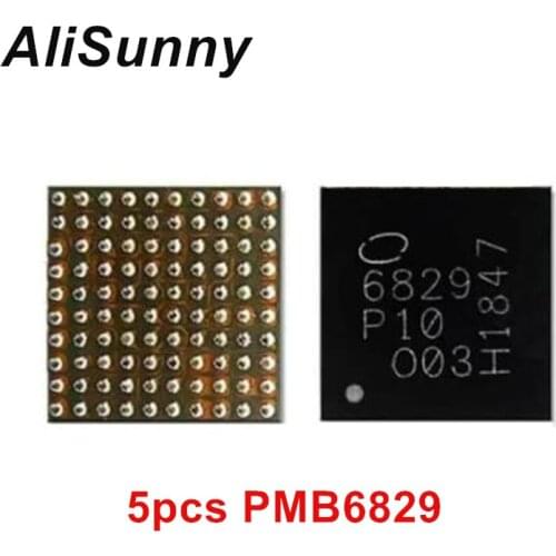 AliSunny 5pcs PMB6829 6829 Baseband Power IC for iphone XR XS XSmax XSM Replacement Chip