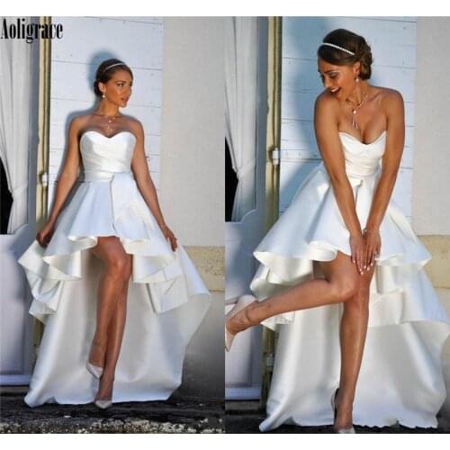 Aoligrace Beach Wedding Dresses