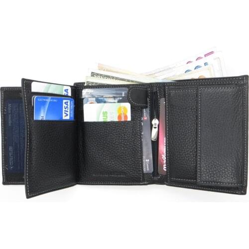Genuine Leather Wallet | İsme Special Wallet | 10x12,5 Vertical | TM 1256-1 Gift Wallet