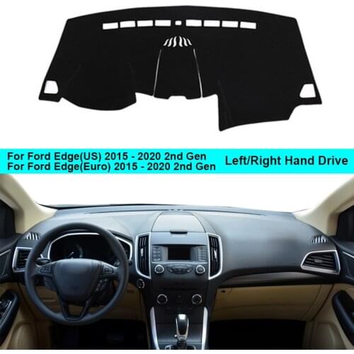 Car Dashboard Cover For Ford Edge / Endura 2015 2016 2017 2018 2019 2020 LHD RHD Dashmat Dash Mat Carpet Cape Layers Sun Shade
