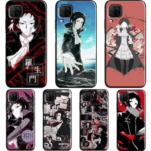 Ryunosuke Akutagawa Bungo Stray Dogs Case For Huawei P20 Lite P40 P30 Pro Nova 5T P Smart Z 2019 2021 Honor 10 Lite 9X 8X Cover