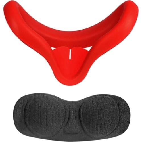 EVA Dustproof Lens Anti Scratch Case Silicone Anti-sweat Eye Cover Pad Skin for Oculus Quest 2 VR Headset Glasses