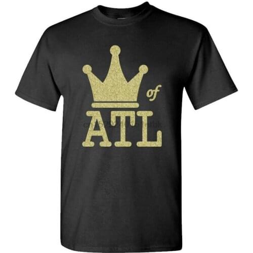 KING OF ATL - hip hop rap music atlanta - Cotton Unisex T-Shirt