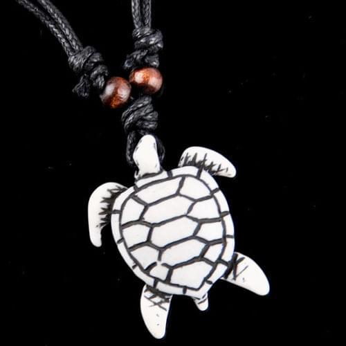 Cool mens Hawaiian Surfing Sea Turtles Pendant Necklace Gift MN279