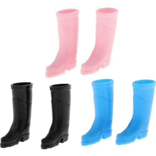 Miniature Rain Boot for 1:12 Scale Dollhouse Home Decoration Accessory