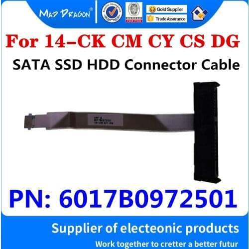 New Original 6017B0972501 For HP 14-CK 14-CM 14-CY 14-CS 14-DG Laptop SATA SSD HDD Hard Drive Adapter Wire Connector Flex Cable