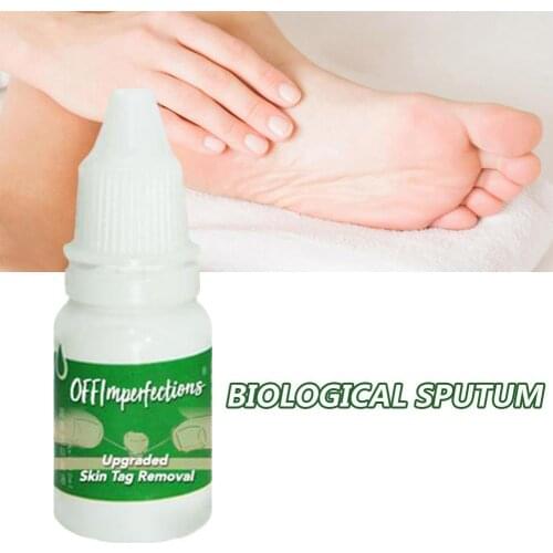 10ml Skin Tags Remover Liquid Skin Tags Mole Foot Corn Repair Patch Skin Foot Care Treatment Tool Removal Warts Skin Pressu L3D2