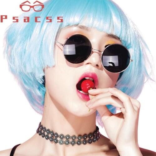 Psacss Vintage Round Polarized Sunglasses Women/Men High Quality Fashion Sun Glasses Mirrored lentes/gafas de sol mujer/hombre