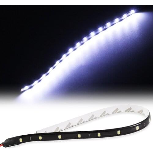 2x Car LED Strip Universal Daytime Running Light for Ford Focus Kuga Fiesta Ecosport Mondeo Escape Explorer Edge Mustang Fusion