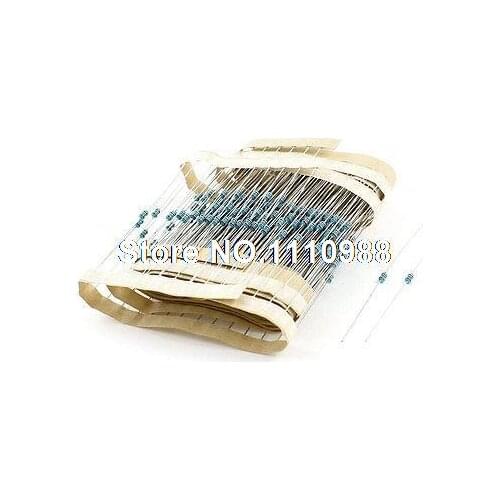 400 x Axial Lead Through Hole 1/6W 1/8W Watt 1% 10K Ohm Metal Film Resistor