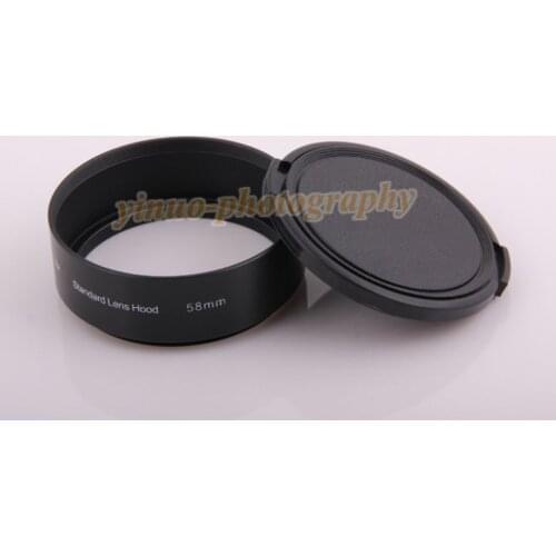 49 52 55 58 62 67 72 77 82mm Standard Metal Lens Hood + Lens cap cover for 5D2 5D3 6D 60D D810 D800 D500 D610 D600 D750 D5100 D4