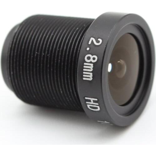 4x 1/2.7" HD 2.8mm Wide Angle CCTV Lens IR Board 1MP IP Lens M12*0.5 for 1080p IP CCD camera