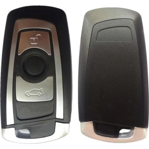 5PCS/lot For BMW 1 3 5 6 7 Series X3 Smart Card Case Remote Key Shell 3 Button Car Alarm Housing Keyless Entry Fob Key Cover