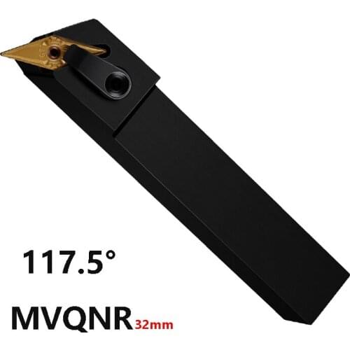 BEYOND MVQNR MVQNL 32x32 External Turning Tools Holder MVQNR3232P16 MVQNL3232P16 Lathe Cutter Shank Carbide Inserts Arbor
