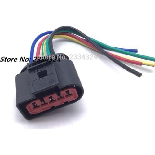 Mass Air Flow MAF Meter Sensor Plug Pigtail Connector For AUDI TT VW Golf Passat Jetta 0280218024 0280218023 06A906461CX