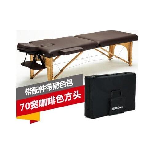 Original point folding massage table portable household massage moxibustion body physical therapy and beauty bed
