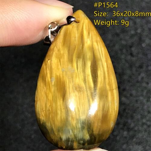 Top Natural Pietersite Pendant Jewelry For Women Men Gift Crystal 40x30x11mm Beads Silver Namibia Stone Energy Gemstone AAAAA