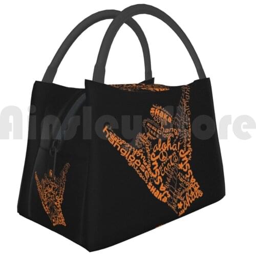 Portable Insulation Bag Shaka Sign Hang Loose Hang Loose Surf Surfing Shaka Shaka Sign