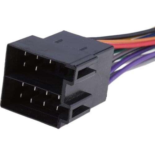 Car ISO Radio Adapter Power/Speaker Connector For 1986-Up Volkswagen