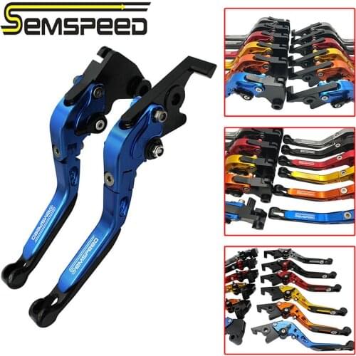 SEMSPEED Motorcycles CNC R15 Foldable Extendable Brake Clutch Levers For Yamaha YZF R15 YZF-R15 V1-V2 2012-2016 2015 2014 2013