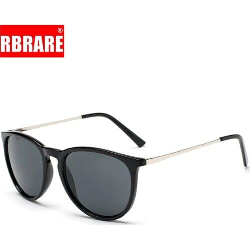 RBRARE 2021 Retro Male Round Sunglasses Women Men Brand Designer Sun Glasses for Women Alloy Mirror Sunglasses Oculos De Sol
