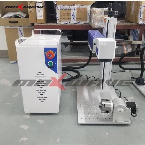 20W 30W 50W Stainless Steel Fiber laser engraving etching marking machine Factory Price