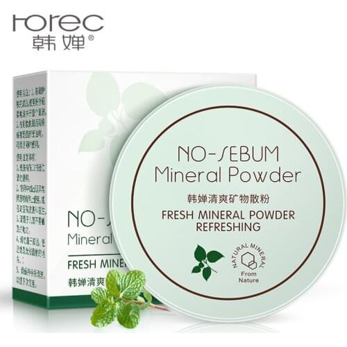 5G Makeup Loose Powder With Cosmetic Puff Long Lasting Whitening Skin Loose Powder Matte Concealer Setting Powder Mineral Makeup