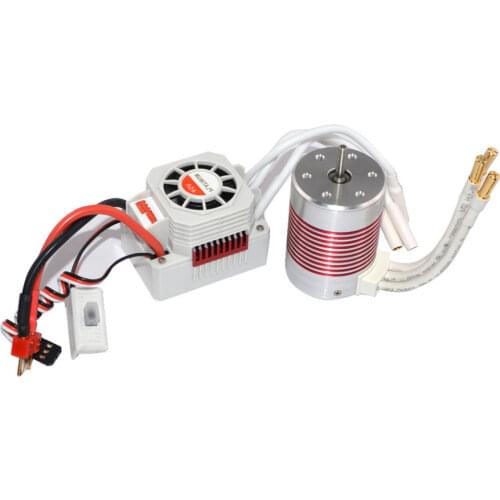 Platinum Waterproof 3650 4300KV 3900KV 5200KV Brushless Motor With 60A ESC Kit For 1/10 RC Car Truck Toy