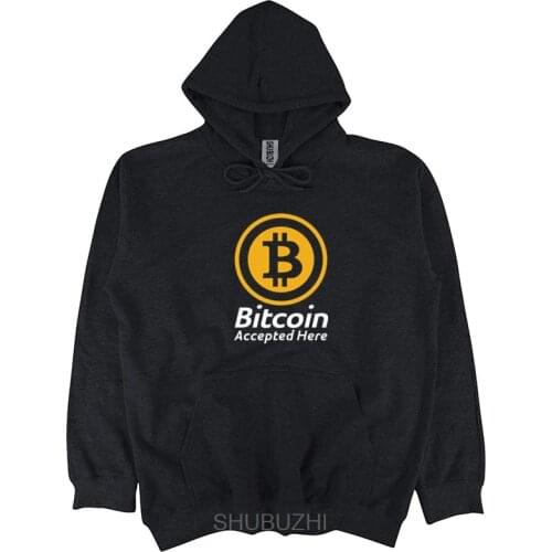 Bitcoin Accepted Here Crypto Currency hoody BTC Privacy Trading Lambo Moon men brand hoodies male sweatshirt sbz3378