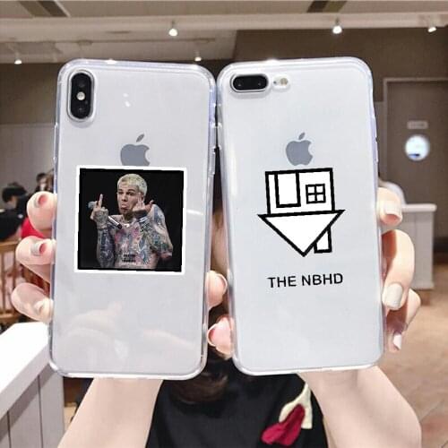 The Neighbourhood NBHD Phone Case For iphone 5 5s se 2 6 6s 7 8 12 mini plus X XS XR 11 PRO MAX transparent painting cover