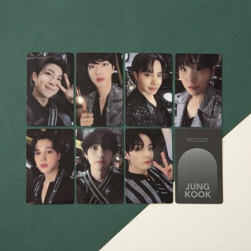 KPOP Bangtan Boys New Album MAP OF THE SOUL ON:E Photobook Lomo Card Photocard Cards Postcard Photo Fan Collection Gift JUNGKOOK