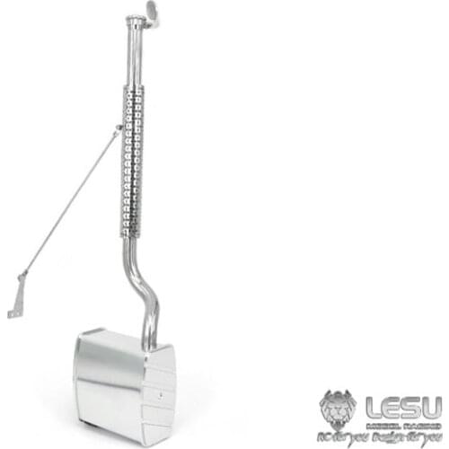 LESU Spare Part Metal Exhaust Pipe for 1/14 RC MAN Model Tractor Truck Tmy TH02561