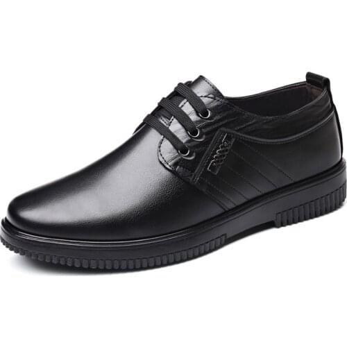 Korean style men casual oilproof non-slip kitchen worker shoes natural leather chef shoe hotel cook sneakers work footwear male