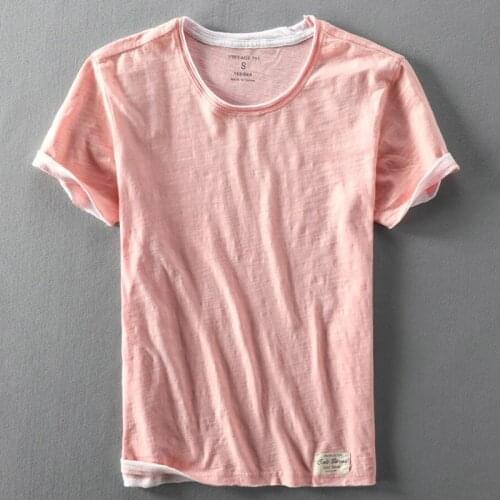 Мужские однотонные футболки NEFEILIKE China At AliExpress