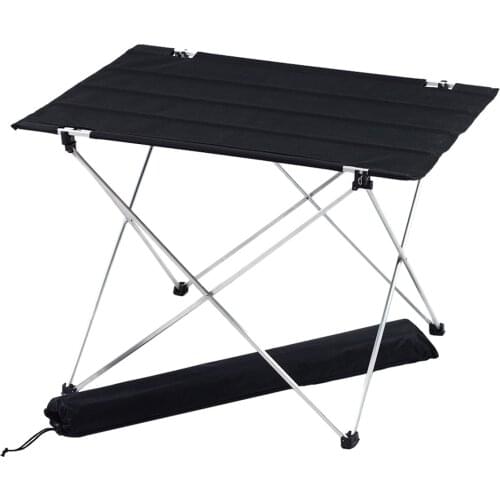 Portable Foldable Table Camping Outdoor Furniture Computer Bed Tables Picnic 6061 Aluminium Alloy Ultra Light Folding Desk
