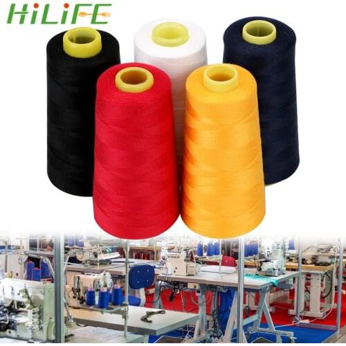 HILIFE Abrasion Resistance 40S/2 Threads 3000Y Handmade Sewing Thread Machine Yarn Hand Stitching DIY Sewing Kit