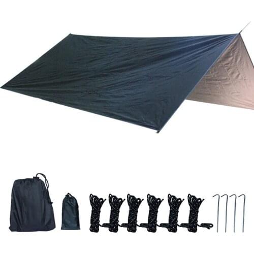 Waterproof and moisture-proof, multifunctional camping sun-shading mat, easy to carry, ultra-light canopy for camping