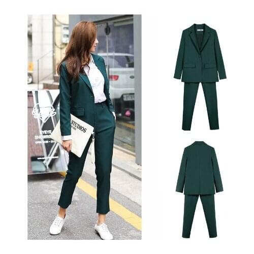 WUYANGTONGDA Women's Trouser Suits