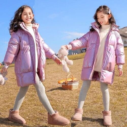 Winter Baby Down Coat Child Outerwear Overcoat Girls Parkas Teenager Windbreaker Girls Jackets Kids Winter Clothes 4 5 6 8 10 12