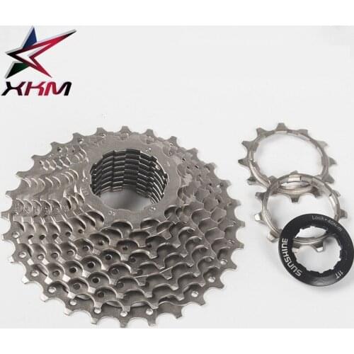 SUNSHINE Road Bike 11 Speed Freewheel Cassette Gear Teeth 11- 28T Steel Sprocket for Shimano SRAM rival Bicycle Parts