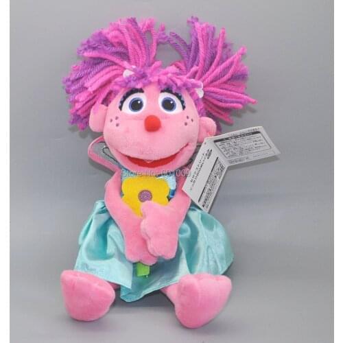 10/Lot Sesame Street Abby Cadabby Fairy Angel 25CM Plush Doll For Animal Cartoon Dolls