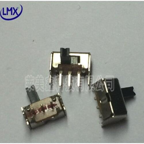 50pcs SK12D07 VG4 toggle switch / side slide switch / 3Pins / two gears
