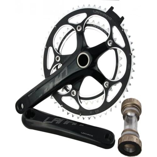 8 9 10 Speed Bike CNC Crank 39-53T 172.5mm MTB Bicycle Chainwheel with NECO BB Screw-in Integrated Center Shaft Mtb Parts