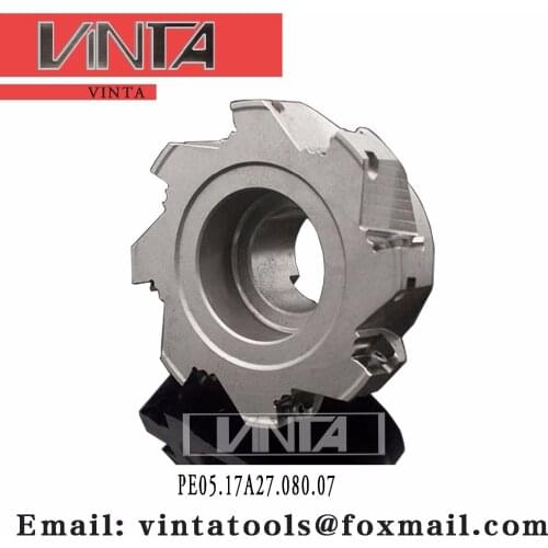Free shipping PE05.17A27.080.07 Indexable milling cutter matched APKT1705PER insert