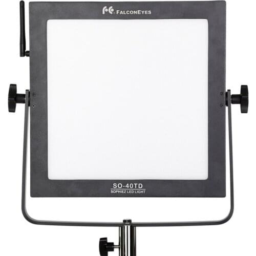 Falcon Eyes Sophiez SO-40TD 40W led panel lamp square soft Studio Light for film Advertisement shooting photography lighting